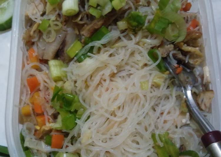 Langkah Mudah untuk Menyiapkan Bihun tumis sayur_teman makan nasi kuning manado(resep d sblh) Anti Gagal