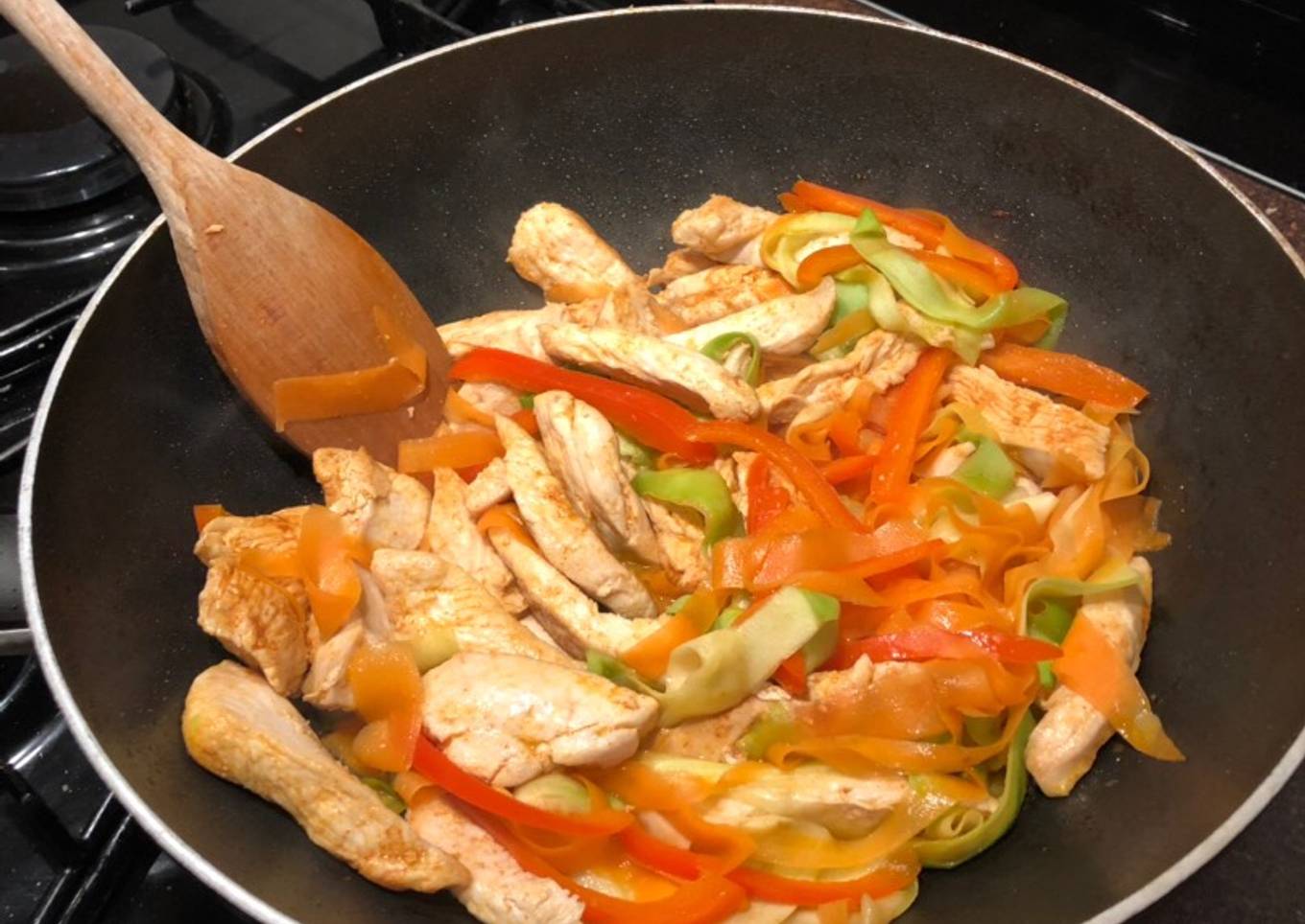 Paprika chicken fajitas