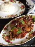 Ayam saus Wijen Tiram