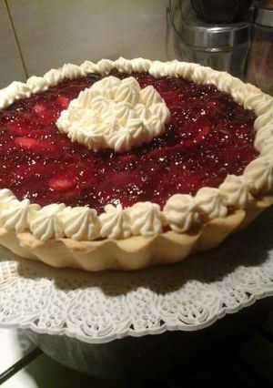 Una foto de Tarta de frutillas