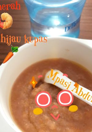 Foto resep Mpasi 4 bintang Abdullah