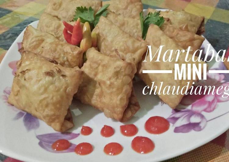 Resep Martabak Amplop Mini Anti Gagal