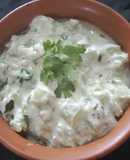 Snake gourd raita