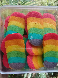 Foto resep Lidah Kucing Rainbow