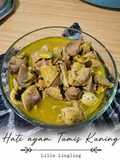 #161.Hati Ayam tumis kuning