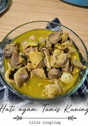 Foto resep #161.Hati Ayam tumis kuning