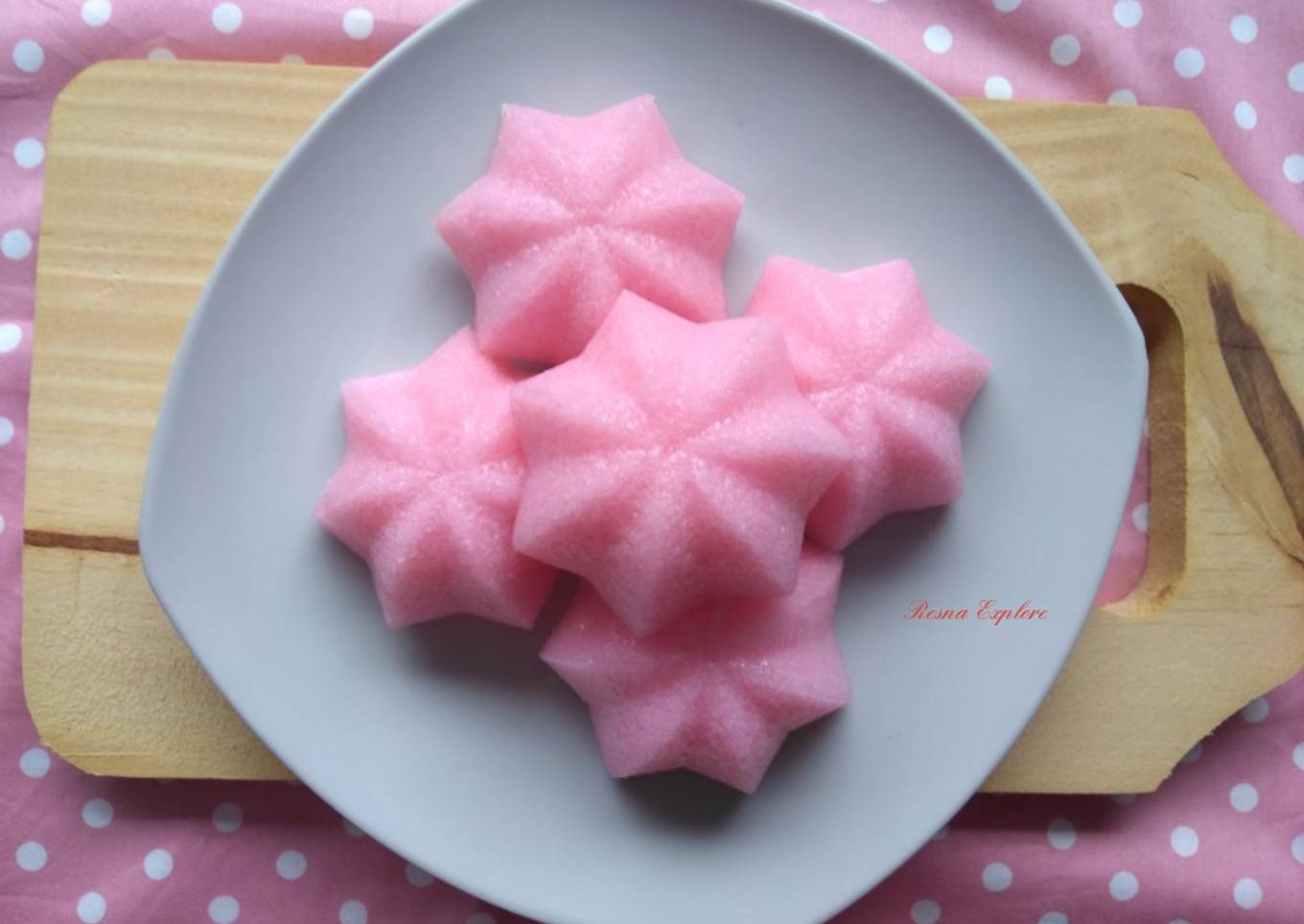 Apem / Kue Mangkok Cantik, Mengembang Tanpa Merekah