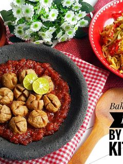 Foto resep Bakso Goreng Penyet