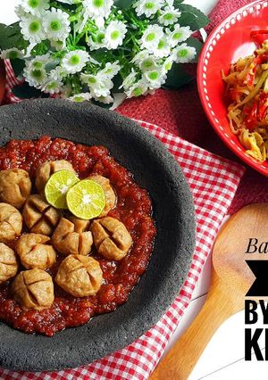 Foto resep Bakso Goreng Penyet