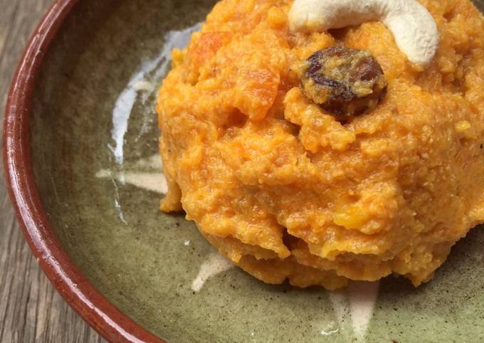 Pumpkin and Carrot Halwa