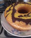 Torta 1234 de naranja con chip de chocolate