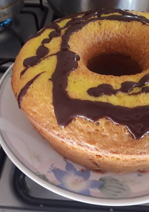 Una foto de Torta 1234 de naranja con chip de chocolate