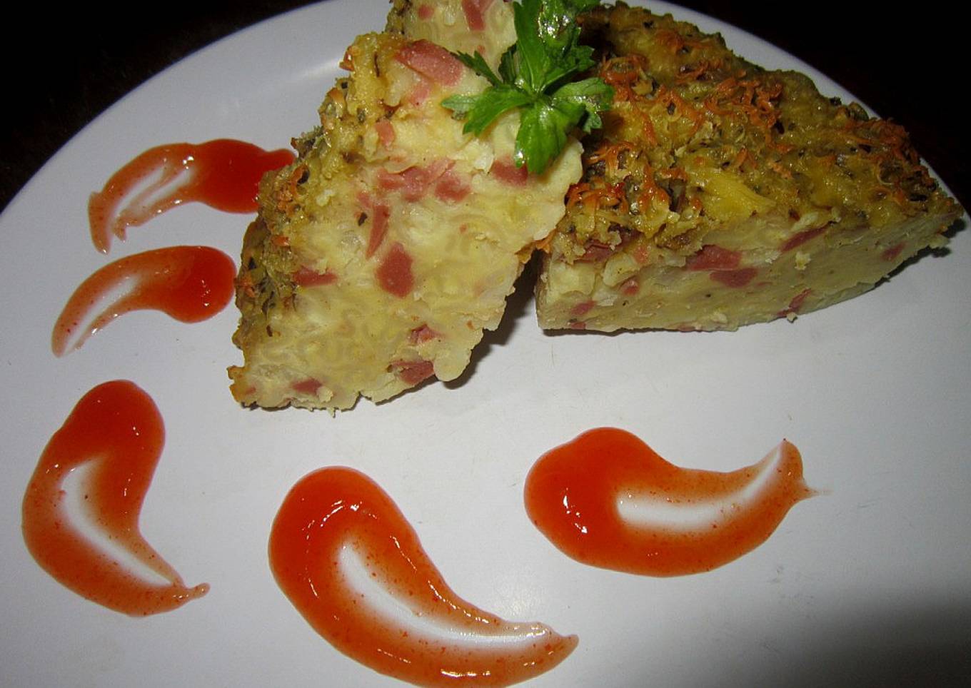 Baked Fusilli (Fusilli Schotel)