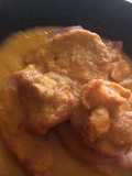 Codillo guisado con puré de patatas