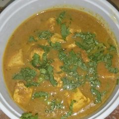 Matar paneer A picture of Matar paneer.
