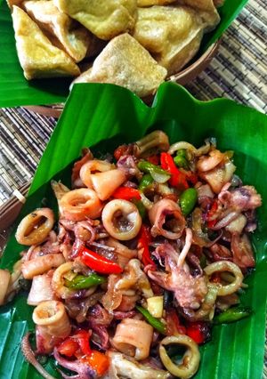 Foto resep Oseng oseng cumi