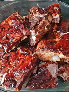 Una foto de Costillas bbq