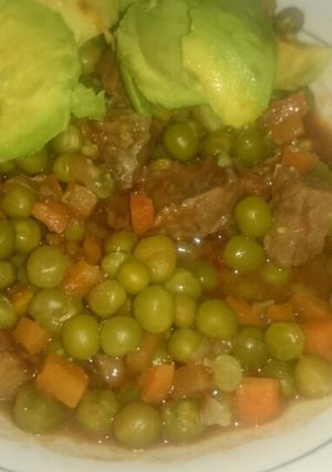 A picture of Minji stew.