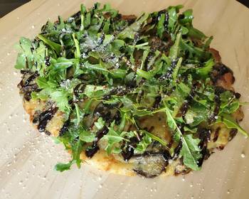 Easy Recipe Cheesy Mushroom Onion Flatbread Very Delicious