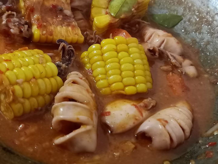 Resep Cumi Basah Saus Padang *sinemaru* Anti Gagal