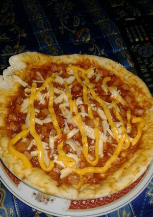 Foto resep Pizza magic com empuk simple