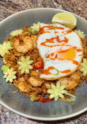A picture of Nasi Goreng.