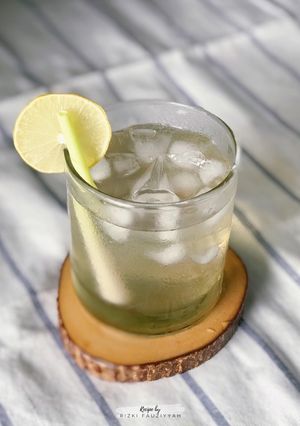 Foto resep Es Jeruk Sereh