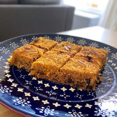 Butternut squash/pumpkin baked Kibbeh - Lebanese meatless kibbeh (step by step photos) A picture of Butternut squash/pumpkin baked Kibbeh - Lebanese meatless kibbeh (step by step photos).