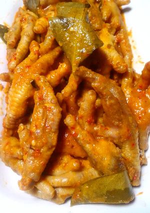 Foto resep Gulai Ceker Mercon