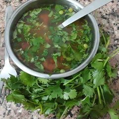 A picture of Lemon Coriander Soup.