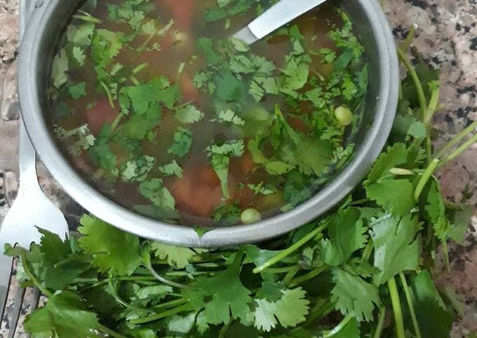 Easiest Way to Prepare Award-winning Lemon Coriander Soup