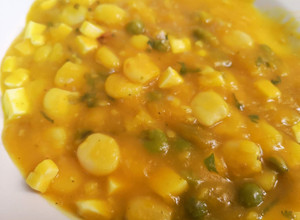 Una foto de Locro de zapallo