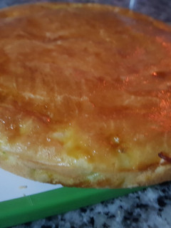 Una foto de Tarta de zapallito licuada sin gluten