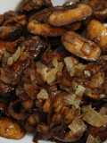 Stir fry triple mushrooms
