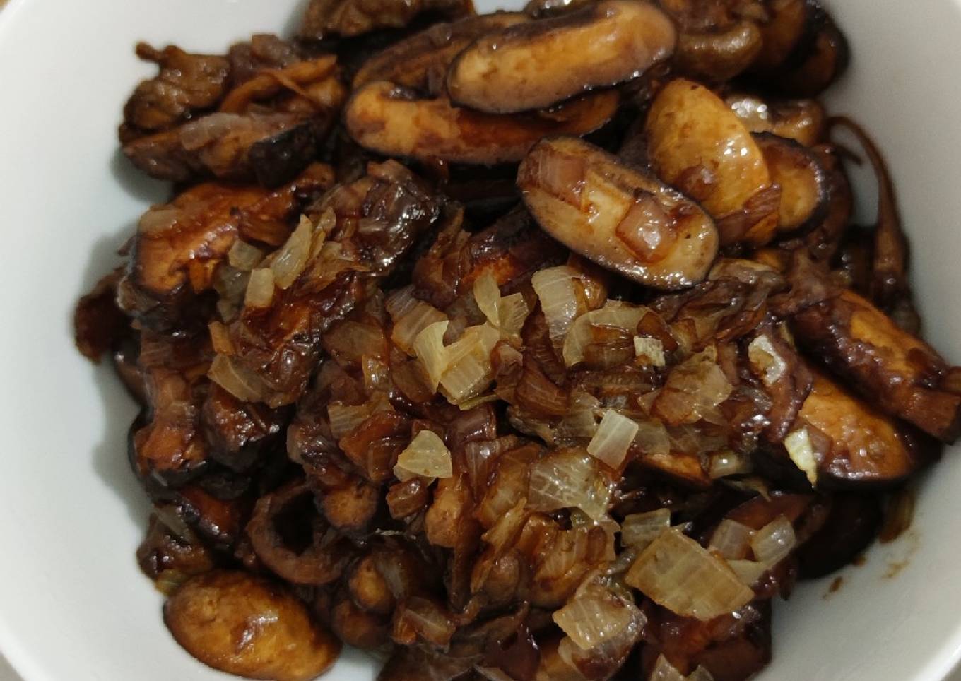 Stir fry triple mushrooms