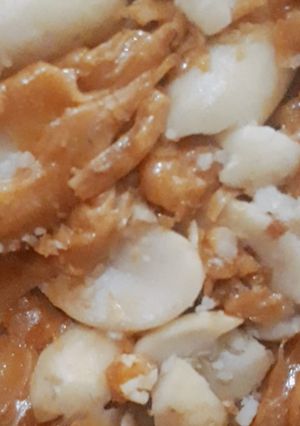 A picture of Mungfli ki papdi.
