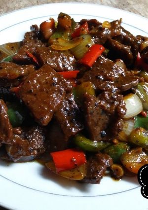 Foto resep Sapi Lada hitam / beef Blackpapper