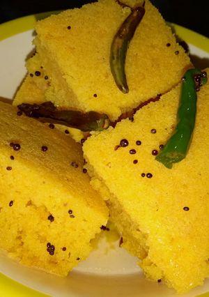 A picture of Dhokla.