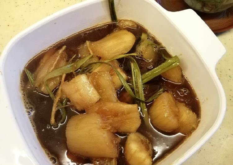 Langkah Langkah Memasak Sira ubi kayu yang Mudah