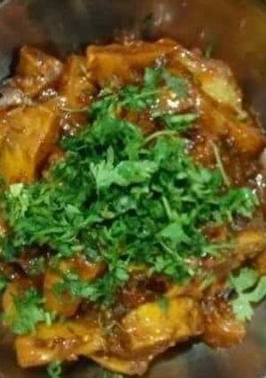 A picture of Alu arvi chatpata.