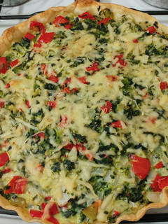 Una foto de Tarta de verduras rapidisima
