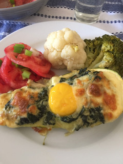Una foto de Zapallitos rellenos vegetarianos