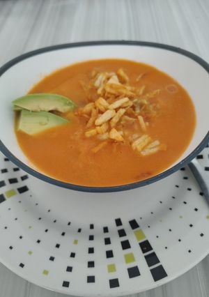 Una foto de Crema de Tomate