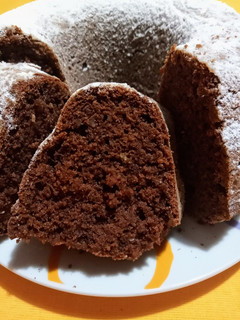 Una foto de Torta de chocolate y lentejas, sin gluten