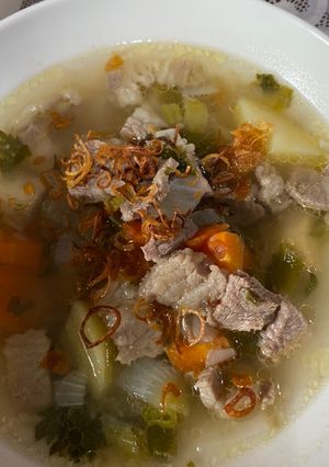 Foto resep Sop daging sapii wenaaaaakkk tenan