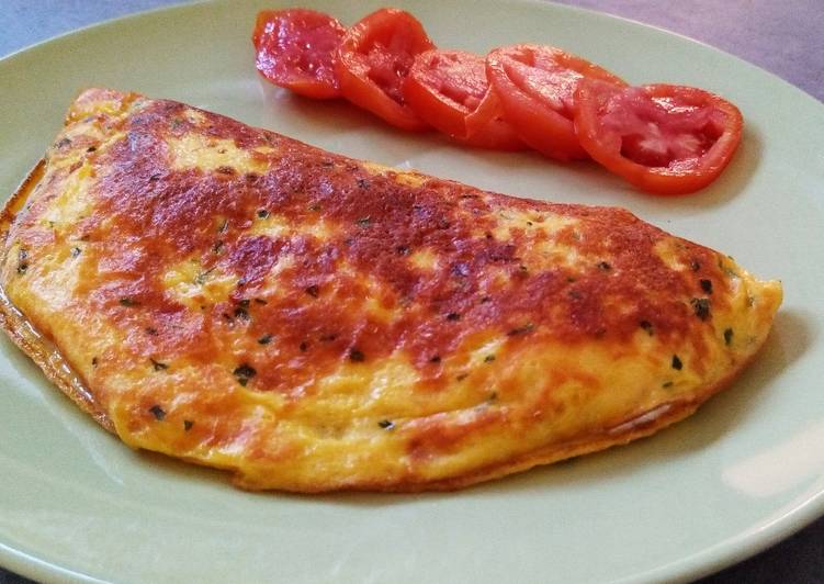 Recetta di Qualsiasi sera della settimana Omelette con ricotta