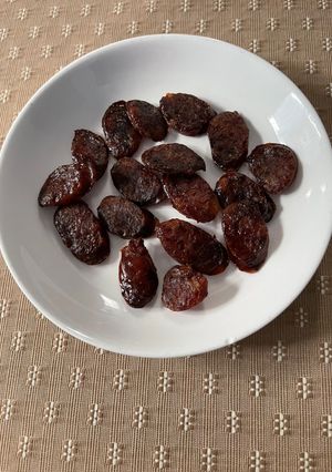 รูปของ Chinese Sausage กุนเชียงทอด หม้อ Air fryer