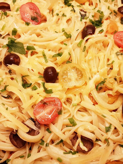 Una foto de Pasta Mediterránea