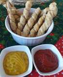 Palitos de ajos y orégano