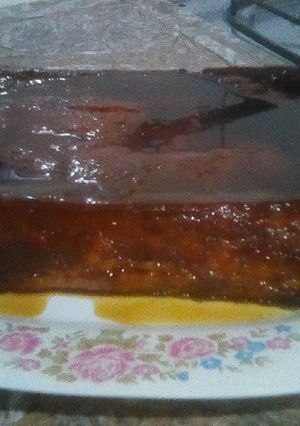 Una foto de Budín de pan 😀😎😋